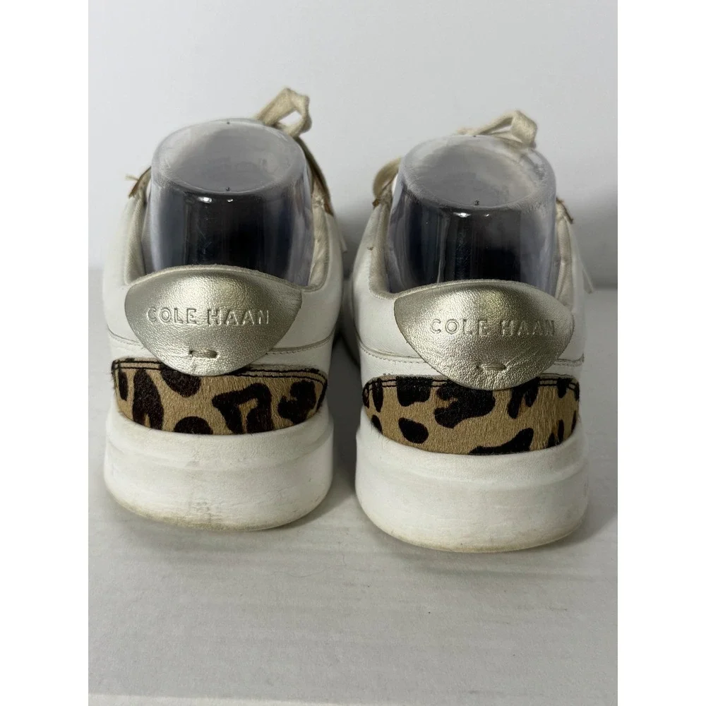 Cole‎ Haan Grand Crosscourt Women's Size 7B White Lace-Up Tennis Low Top Sneaker